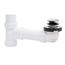 True Blue PVC Bath Waste Full Kit w/ Touch Toe Stopper (Chrome)