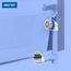 True Blue PVC Bath Waste Half Kit w/ Uni-Lift Stopper & Test Kit (Chrome)
