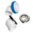 True Blue PVC Bath Waste Rough-In Kit (Chrome)
