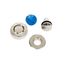 True Blue Bath Waste Trim Kit w/ Touch Toe Stopper (Brushed Nickel)