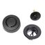 True Blue Bath Waste Trim Kit w/ Uni-Lift Stopper & Finished Drain Spud (Matte Black)
