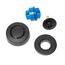 True Blue Bath Waste Trim Kit w/ Push n' Pull Stopper (Matte Black)