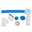 True Blue 16" FLEX PVC Bath Waste Rough-In Kit