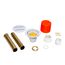 1-1/2" PVC Freestanding Two-Piece Tub Drain with Stainless Steel Flange