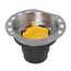 1-1/2" ABS Freestanding Two-Piece Tub Drain with Stainless Steel Flange
