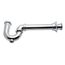 1-1/2" 17 Gauge P-Trap, Milwaukee Code Utility w/ Deep Flange & Cleanout, 783DF-1