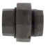 1-1/4" Black Malleable Iron Insulated Union