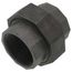 2" Black Malleable Iron Insulated Union