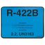 R-422B Refrigerant ID Label (Pack of 10)
