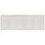 30" x 8" (Wall Opening Size) White Sidewall/Ceiling Return Air Filter Grille (Series 673)
