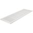 30" x 8" (Wall Opening Size) White Sidewall/Ceiling Return Air Filter Grille (Series 673)