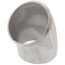 3" Sch 40 Stainless Steel Butt-Weld 45° Long Radius Elbow