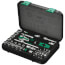 8100 SA 2 Zyklop Speed Ratchet, Bit & Socket Set, 1/4" Drive, Metric (42 Pieces)