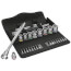 8100 SB 8 Zyklop Metal Ratchet Set w/ Switch Lever, 3/8" Drive, Metric (29 pieces)