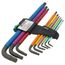950/9 Hex-Plus 1 Metric 9-Piece L-Key Set w/ BlackLaser Surface Treatment (Multicolor)