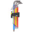 950/9 Hex-Plus Imperial 2 9-Piece L-Key Set w/ BlackLaser Surface Treatment (Multicolor)