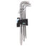 3950/9 Hex-Plus Stainless 1 Metric 9-Piece L-Key Set