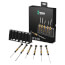 1578 A/6 ESD Kraftform Micro 6-Piece Screwdriver Set for Electronic Applications w/ Rack