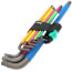 950/9 Hex-Plus 1 SB Metric 9-Piece L-Key Set w/ BlackLaser Surface Treatment (Multicolor)