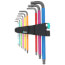 950/9 Hex-Plus 1 SB Metric 9-Piece L-Key Set w/ BlackLaser Surface Treatment (Multicolor)