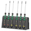 2035/6 B Kraftform Micro 6-Piece Screwdriver Set w/ Rack