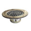 4-1/2'' Large/Flat, Sink Strainer/Drain Plug (Chrome)
