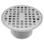 2" Chrome Plated Brass Strainer
