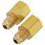 1/4" SAE Male Thread  x 5/16" SAE Female Thread Charging Hose Adapter