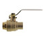 LFFBVS-3C, 3/4" Full Port Sweat Ball Valve (Lead Free)