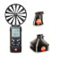 417 Kit 1 - Digital 100mm Vane Anemometer w/ App Connection & Measurement Funnels