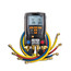 557, 4 Valve Digital Manifold Kit w/ Bluetooth, Vacuum Gauge & Set of 4 Hoses (-58° to 302°F)