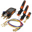550S Kit, 2-Valve Smart Digital Manifold w/ 2 Wireless Pipe Clamp Temp. Probes, Wireless Vacuum Probe & 3 Hoses