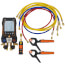 557S Kit, 4-Valve Smart Digital Manifold w/ 2 Wireless Pipe Clamp Temp. Probes, Wireless Vacuum Probe & 4 Hoses