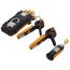558s, Digital Manifold w/ 4-Way Valve Block, Intuitive Touchscreen, Wireless Temperature & Vacuum Probes, and 4-Hose Charging Set