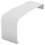 2" Filler Sleeve for Revital/Line Baseboard Heater Cover (Brite White)