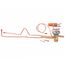 3/8" x 1/2" Sweat Thermal Expansion Valve w/ Bleed Port (R410A), 611041