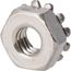 Hex Nut (SS), 10-32, w/External Tooth Lock Washer, 63-23487-01