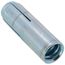1/2" x 2" Steel Drop-in Coil Thread Anchor (Pack of 50)