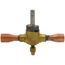 7/8" ODF 200RB7T5 2-Way Pilot-Operated Normally Closed Manual Stem Valve