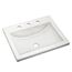 20" x 17" Studio Drop-In Sink With 8" Widespread (White)