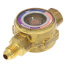 1/4" Female Flare x Male Flare HMI-1FM2 Hermetic Moisture Indicator