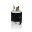 Locking Plug, 30A, 250V Power Indication (Black) & White