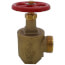 1-1/2" FNPT X MNST Angle Hose Valve (Rough Brass)