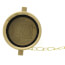 2-1/2" BCT/NYCORP Cap With Chain (Rough Brass)