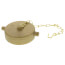 2-1/2" BCT/NYCORP Cap With Chain (Rough Brass)