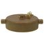 2-1/2" BCT/NYCORP Cap With Chain (Rough Brass)