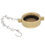 1-1/2" NST Cap With Chain (Rough Brass)