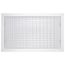 24" x 14" (Wall Opening Size) White Commercial Supply Register (821 Series)