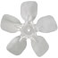 10" 5 Wing CCW Fan Blade w/ Hub (30°)