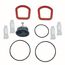2-1/2" to 4" Total Rubber Part Kit for 957, 957RPDA and LF957 RPDA, Red Silicone Disc